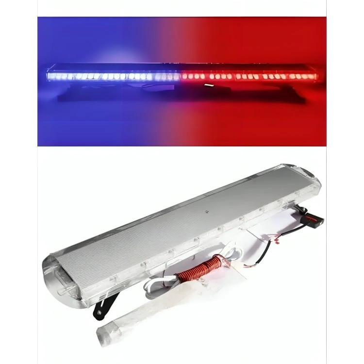 BALIZA LED BARRA AUTO EMERGENCIA 120CM 88 LED 12V/24V - 1