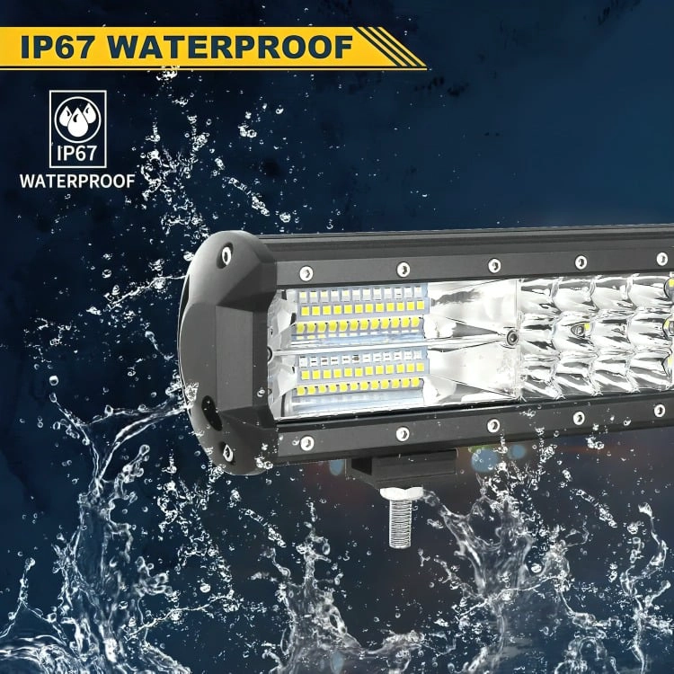 BARRA FOCO NEBLINERO LED 360W 26 PULG AUTO CAMIONES 120 LED - 1