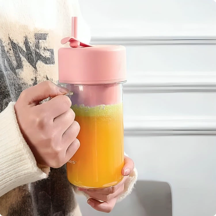VASO LICUADORA JUGUERA PORTATIL MINI RECARGABLE DE 420ML - 1