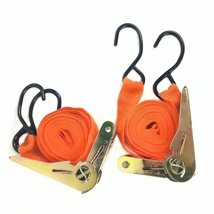 SET KIT JUEGO ESLINGA CINTA AMARRE RATCHET 4 PIEZAS - 2