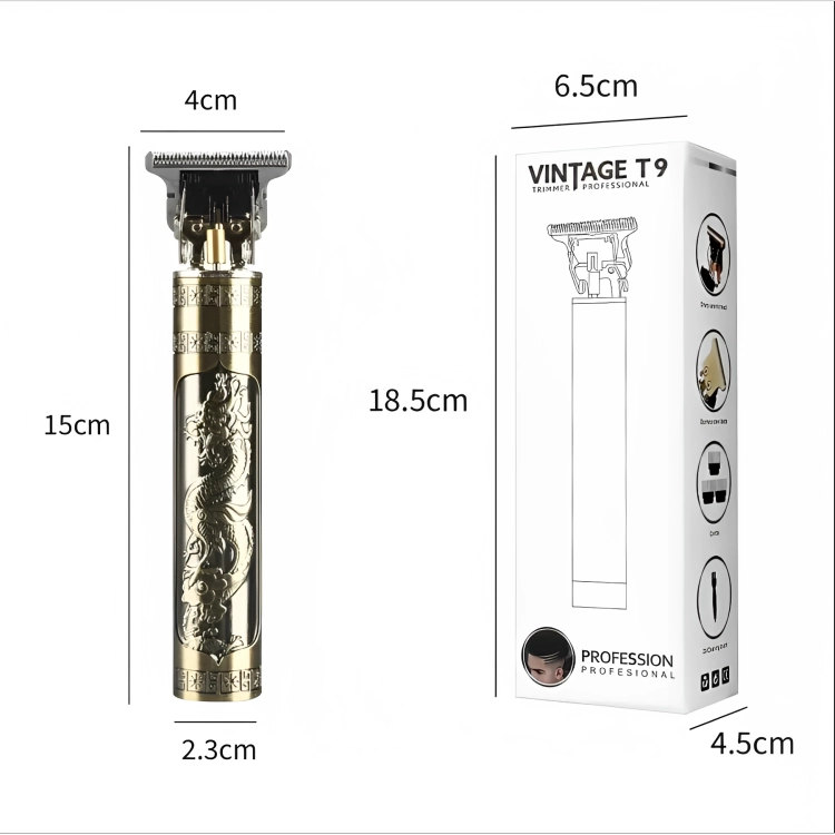 MAQUINA CORTADORA PELO METALICA RECARGABLE USB - 2