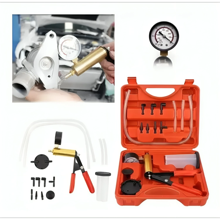 KIT BOMBA PURGADOR SANGRADOR DE FRENOS DE VACIO - 2