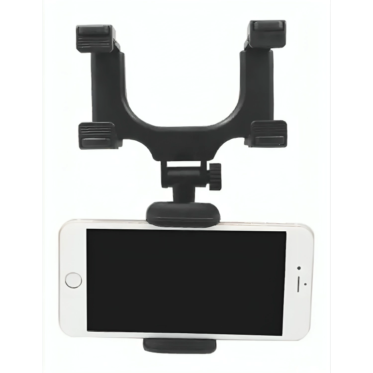 PORTA CELULAR AUTO PARA ESPEJO RETROVISOR UNIVERSAL - 2