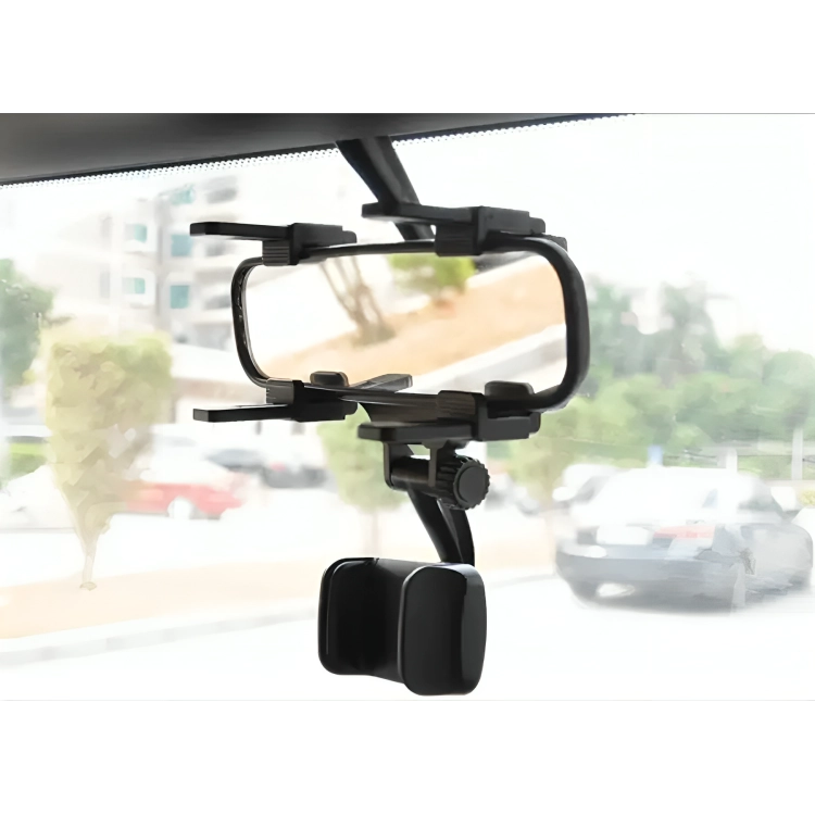 PORTA CELULAR AUTO PARA ESPEJO RETROVISOR UNIVERSAL - 3