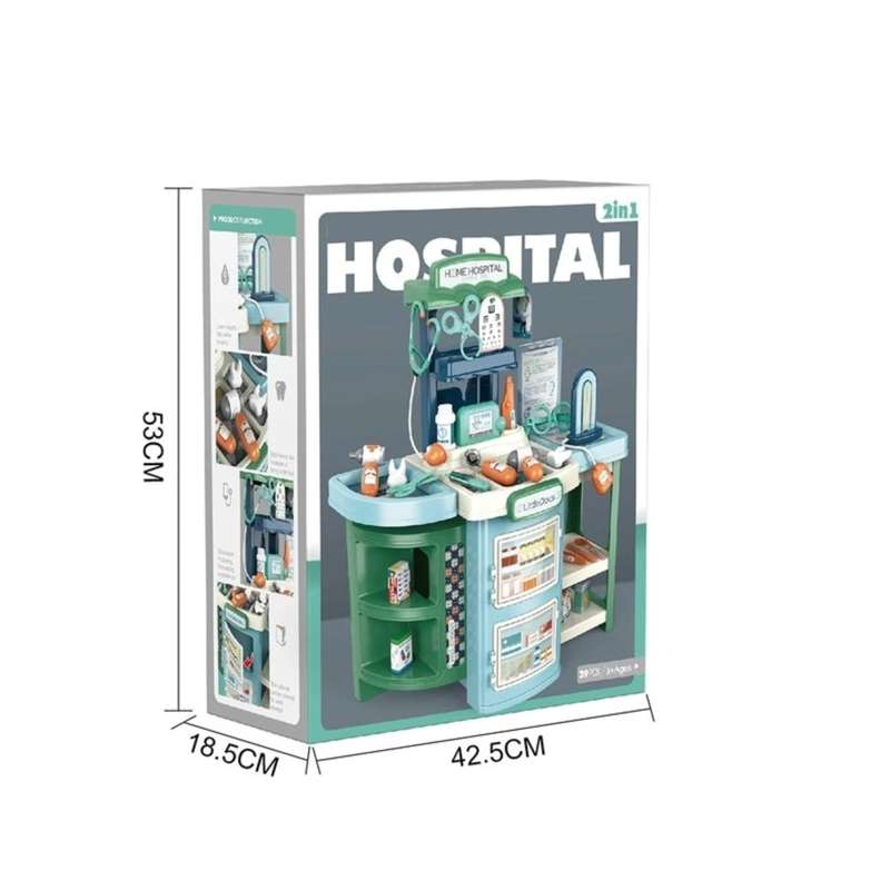 SET MALETA 2 EN 1 HOSPITAL - 4