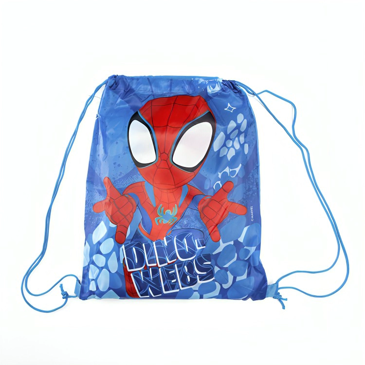 TOALLA DE PLAYA 70×140 CM + BOLSO /SPIDERMAN PURPLE – MASHINI - 1