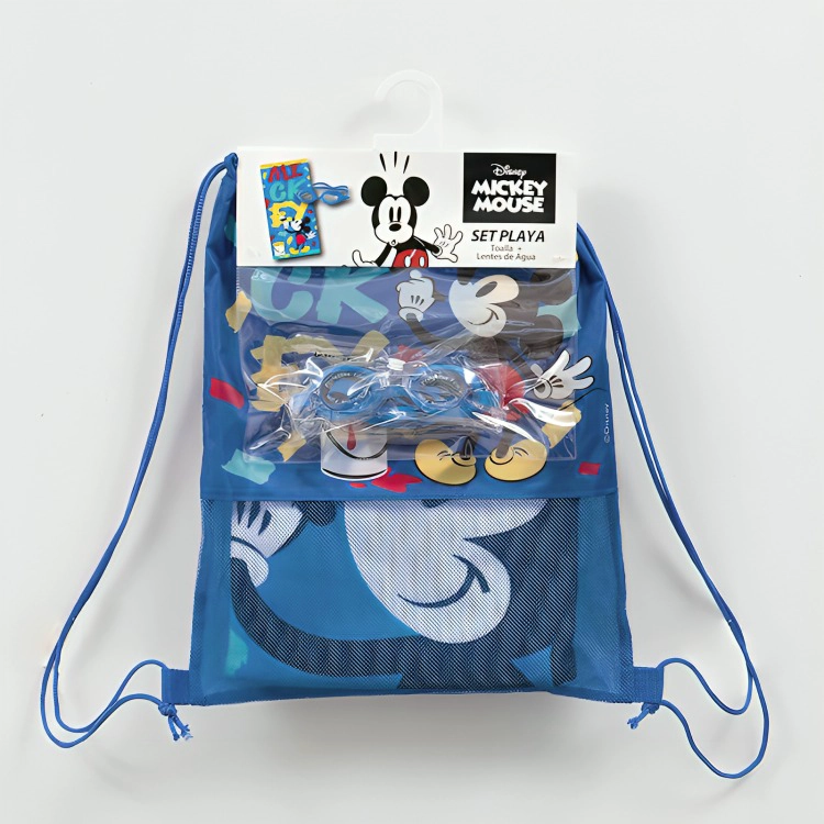 SET TOALLA 70×140 CM. + LENTES DE AGUA / MICKEY BROC – MASHINI - 3