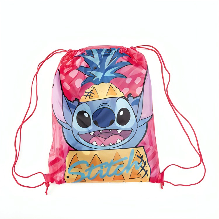 TOALLA DE PLAYA 70×140 CM + BOLSO /STITCH PIÑA – MASHINI - 1