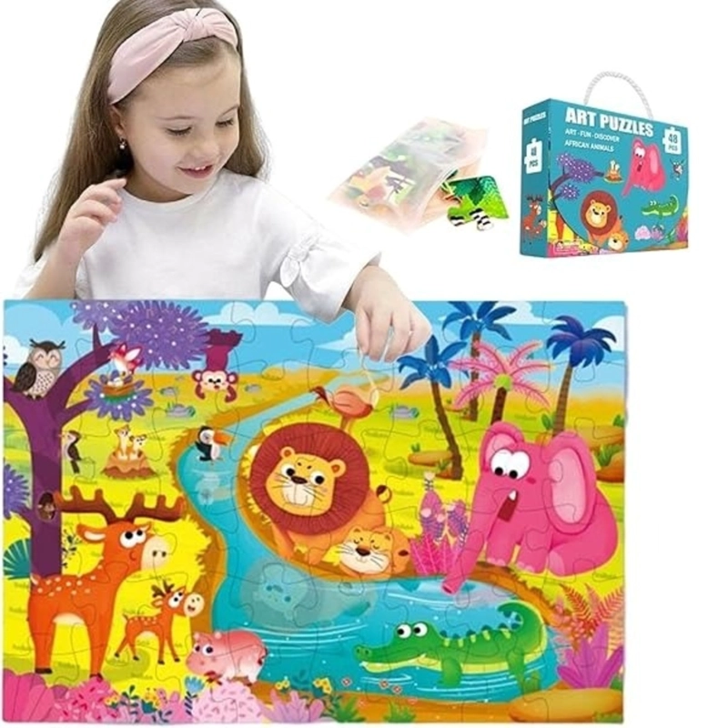 PUZZLE 60 PIEZAS ZOOLOGICO - 3