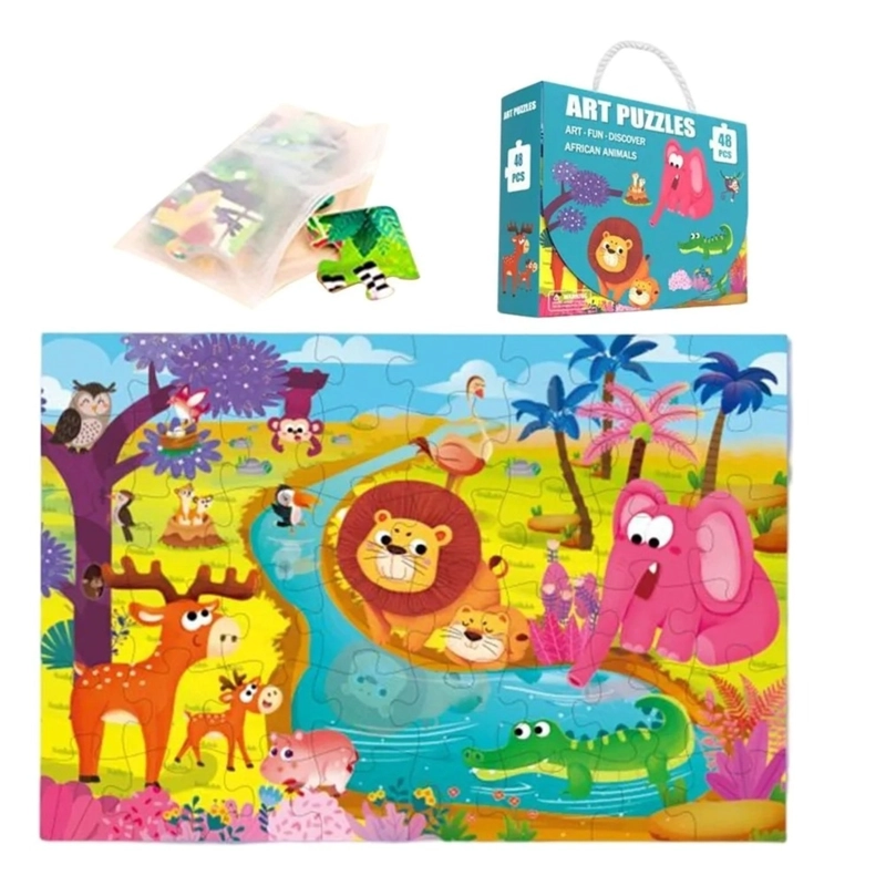 PUZZLE 60 PIEZAS ZOOLOGICO - 4