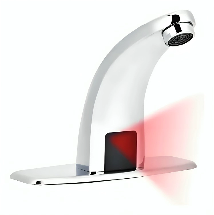 LLAVE LAVAMANOS MODERNO SENSOR INFRARROJO - 1
