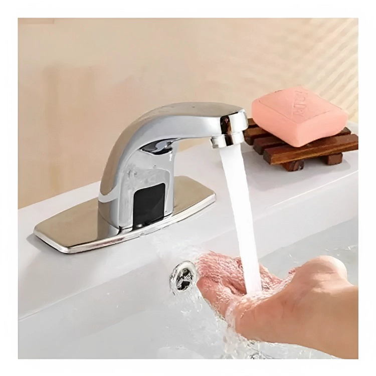 LLAVE LAVAMANOS MODERNO SENSOR INFRARROJO - 2