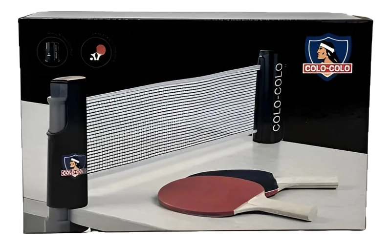 MALLA PING PONG AJUSTABLE + 2 PALETAS  COLO COLO - 1