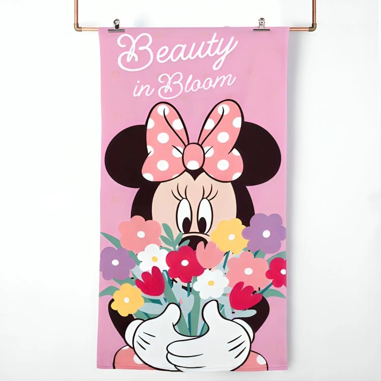 TOALLA DE PLAYA BOLSO MINNIE BLOOM - 2