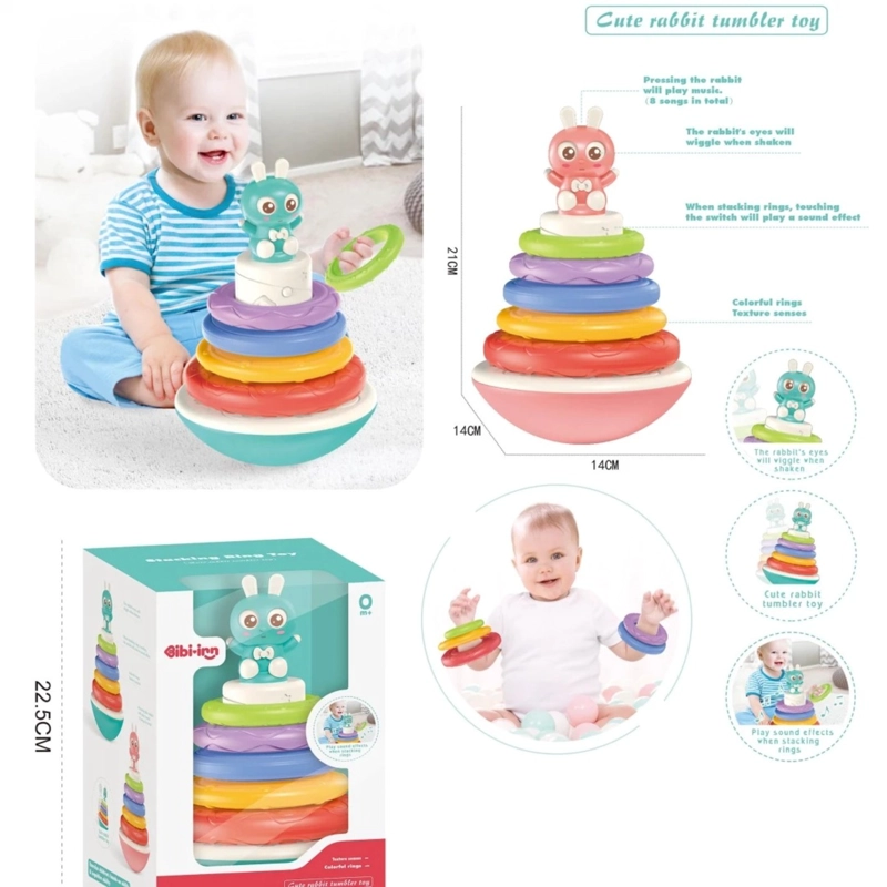 TORRE DE JUGUETE APLILABLE MUSICAL DE BEBE - 1