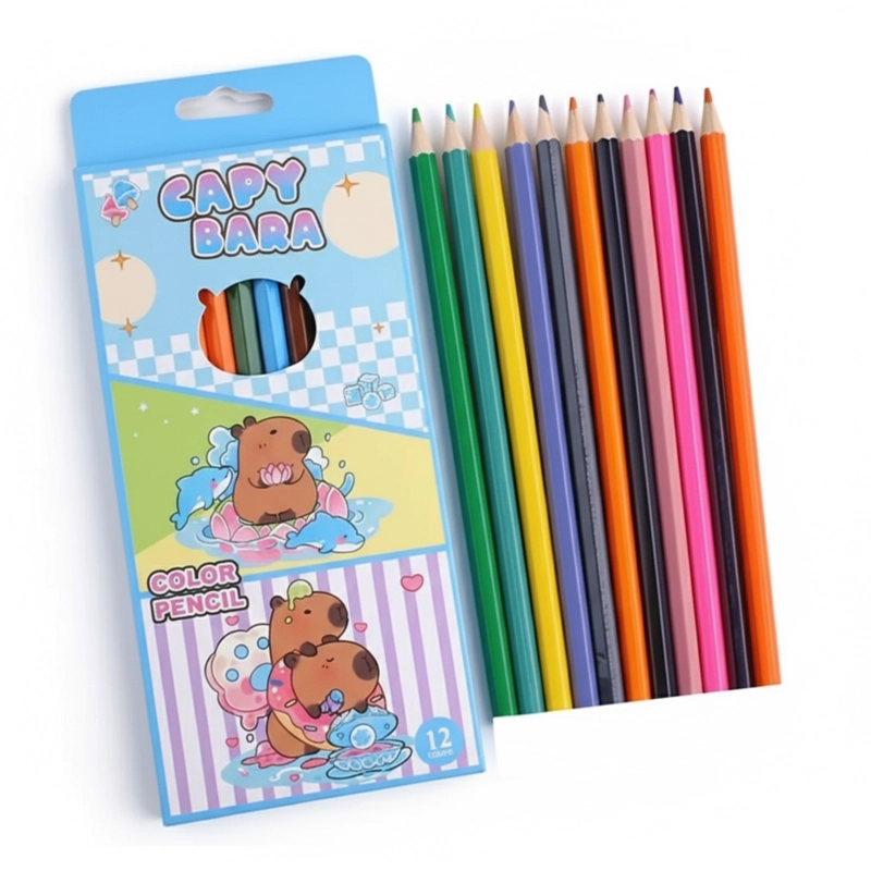 SET 12 LAPIZ DE COLORES CAPIBARA - 2