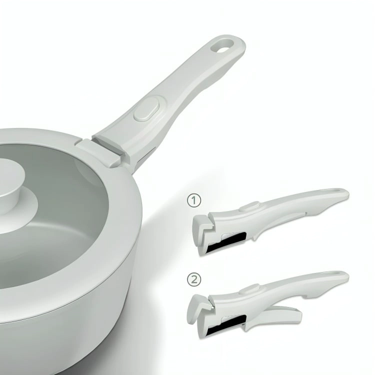 BATERIA DE COCINA 11 PIEZAS ALUMINIO SNAP-ON MINT - 4