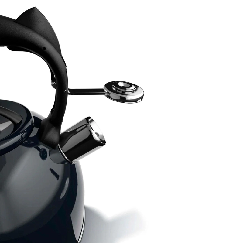 TETERA ACERO INOXIDABLE NEGRA 3 LITROS SELENE WENS - 2