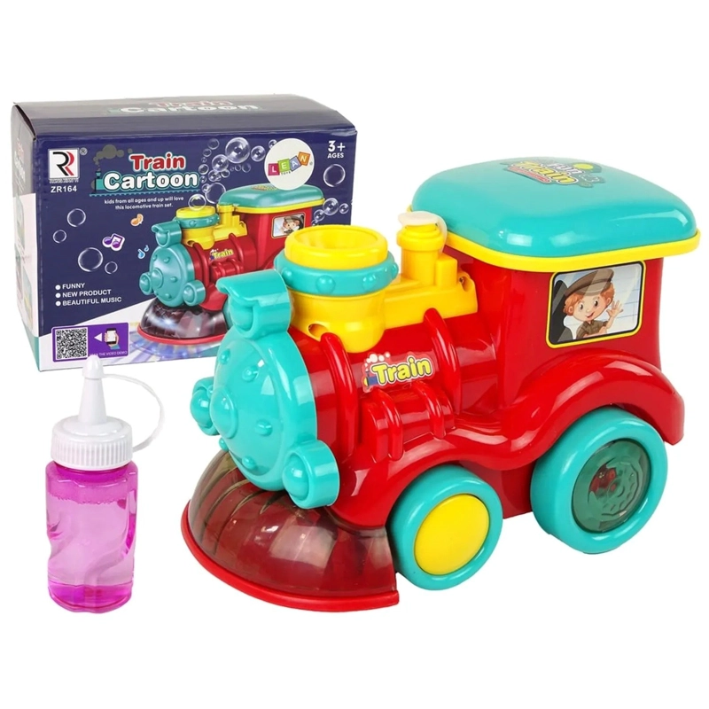 PACK X 3 JUGUETE LOCOMOTORA LANZA BURBUJAS 2025 - 1