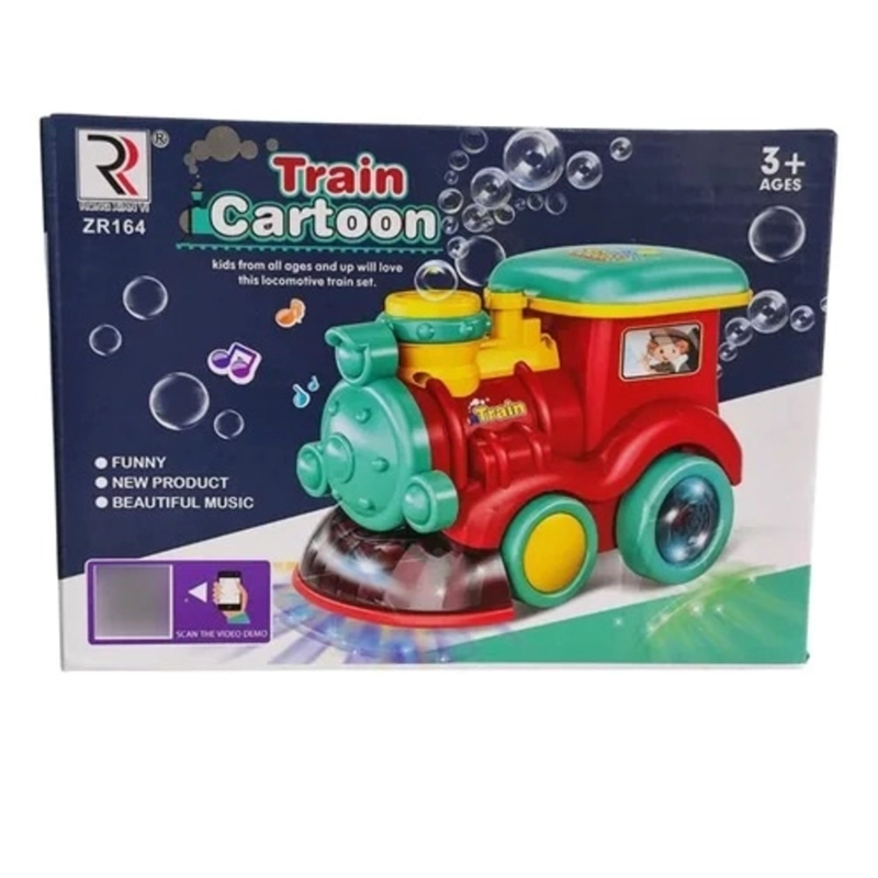PACK X 3 JUGUETE LOCOMOTORA LANZA BURBUJAS 2025 - 2