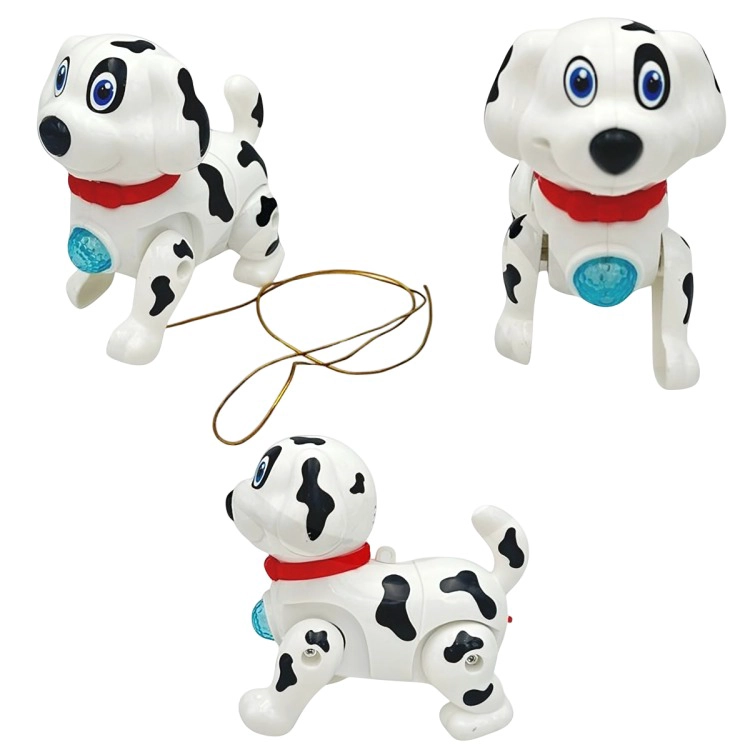 PAK DE 3 DALMATA CAMINANTE LUZ SONIDO ECO BOLSA - 2
