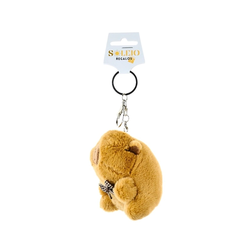 LLAVERO DE PELUCHE COLGANTE CAPIBARA - 3