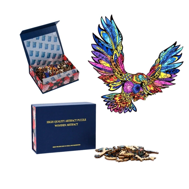 ROMPECABEZAS PUZZLE DE MADERA 200 PIEZAS AGUILA - 1