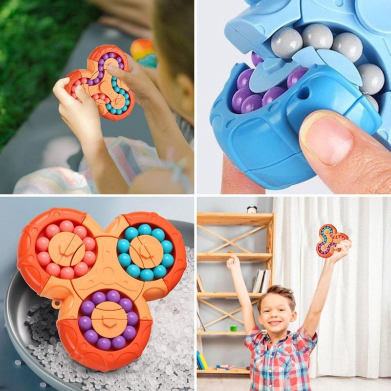 FIDGET SPINNER ANTI ESTRE S NARANJA - 5