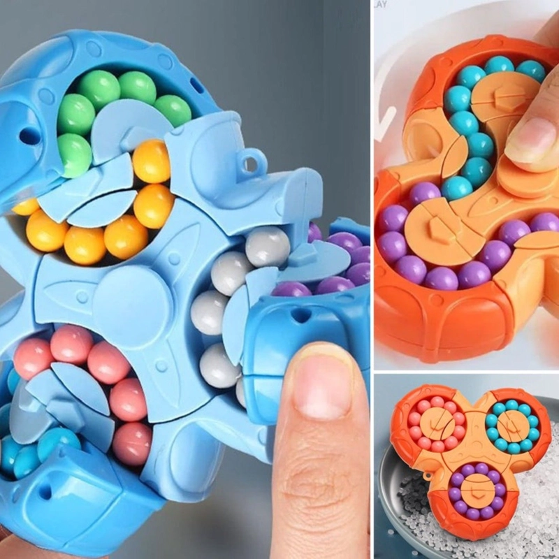 FIDGET SPINNER ANTI ESTRE S NARANJA - 6