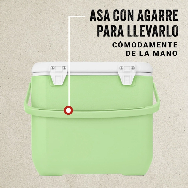 COOLER COLEMAN® CHILLER™ 30QT/28 LITROS VERDE CLARO - 3