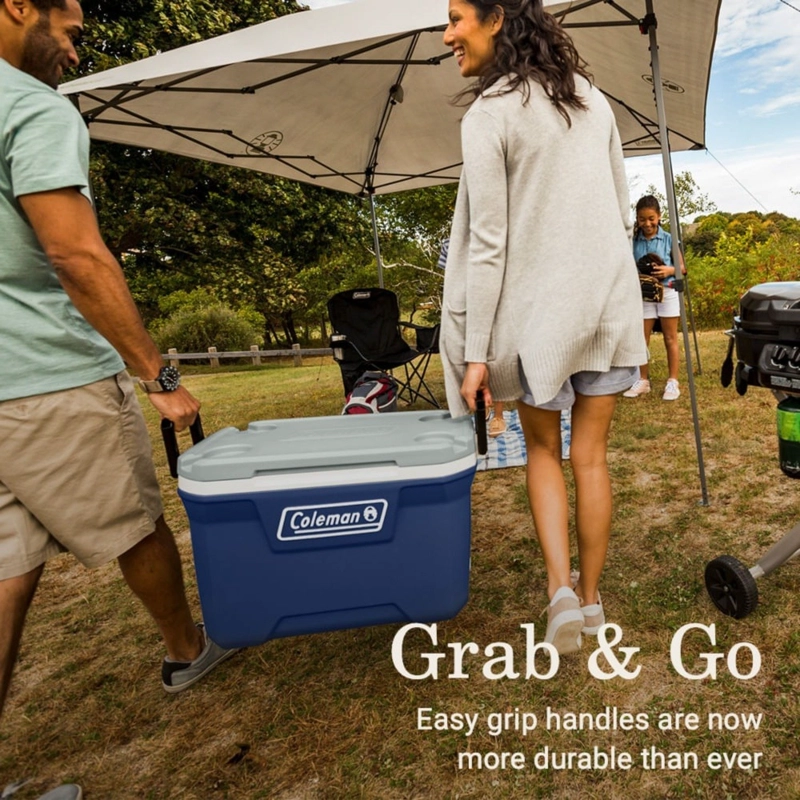 COOLER COLEMAN 316 52QTS/49 LITROS AZUL - 5