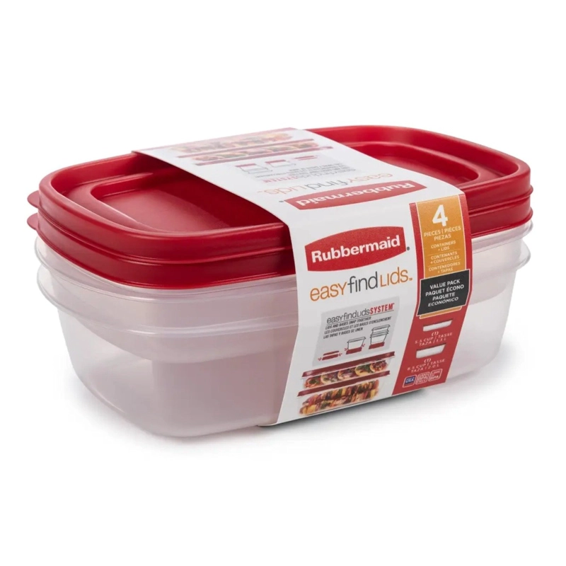 HERME TICO RUBBERMAID EASY FIND LID DE 5.5 Y 8.5 TAZAS - 3