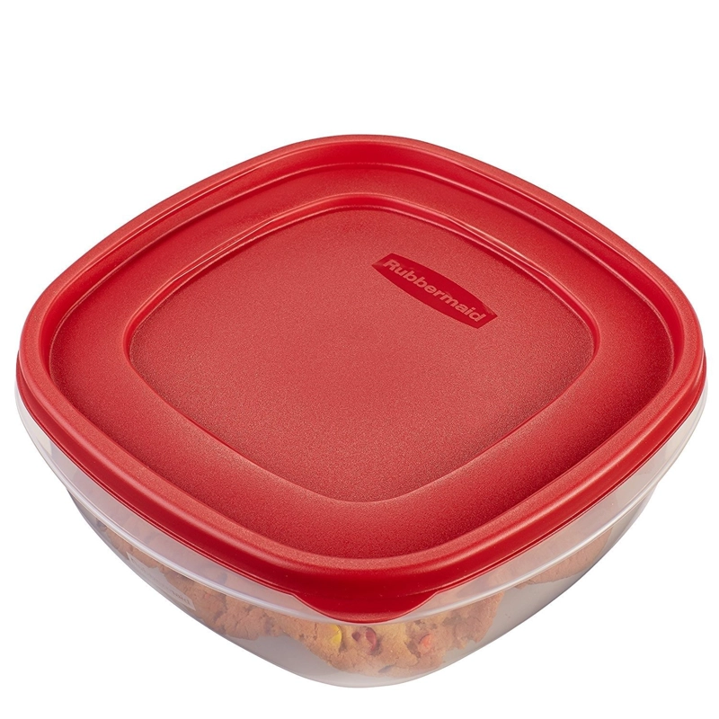 PACK 3 HERME TICO RUBBERMAID EASY FIND LIDS CUADRADO PARA SANDWICH 708ML - 2