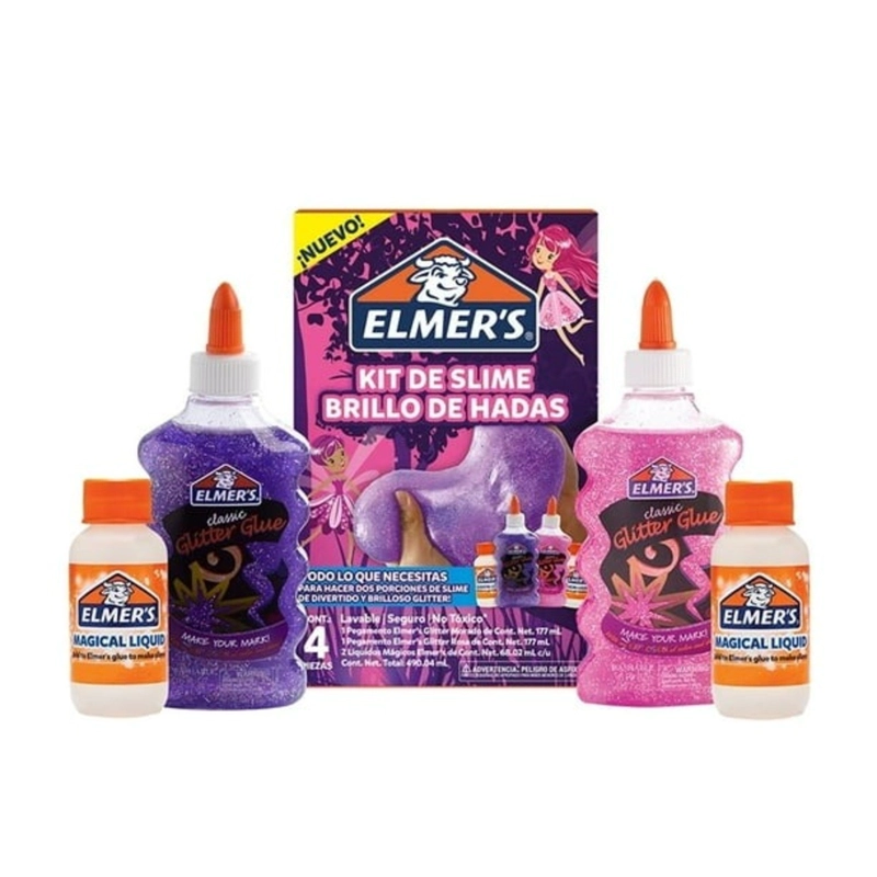 KIT SLIME ELMER´S HADAS 4 PIEZAS - 4