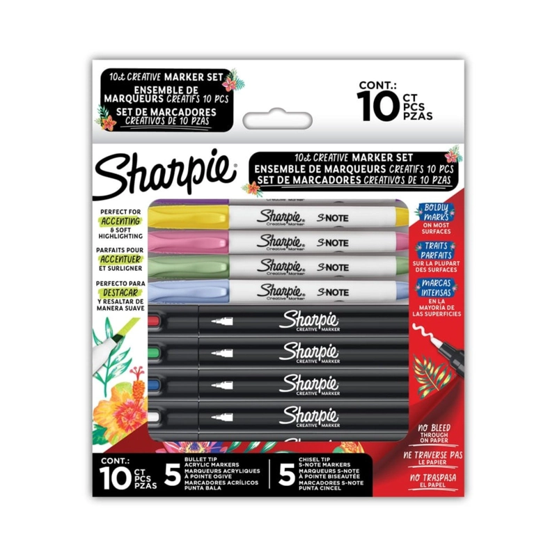 PACK SHARPIE HOLIDAY 10 PIEZAS - 3