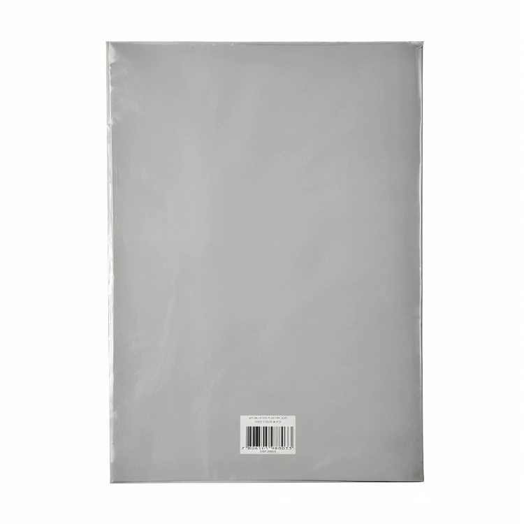 PACK 4 ARCHIVADOR PLASTIFICADO CON GUSANO / GRIS – AUCA - 2