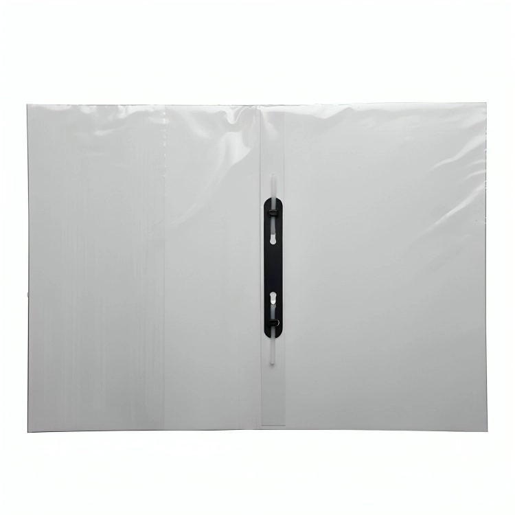 PACK 4 ARCHIVADOR PLASTIFICADO CON GUSANO / ROJO – TORRE - 1