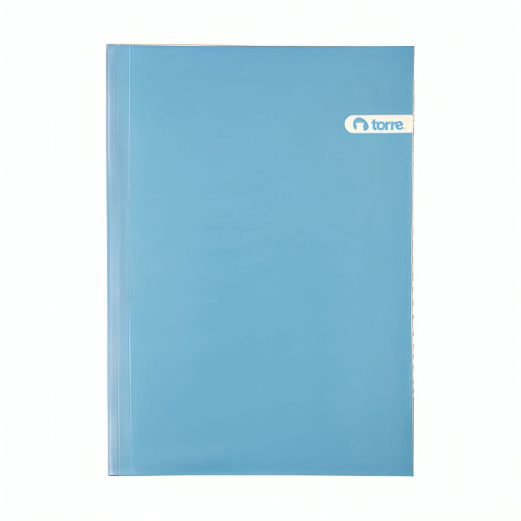 PACK 4 ARCHIVADOR PLASTIFICADO / CELESTE – TORRE - 1