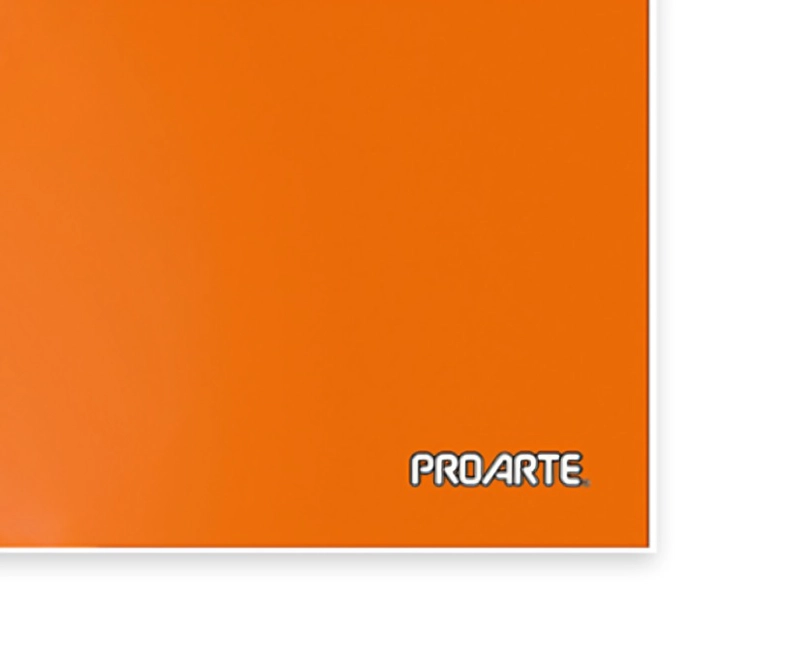 PACK 4 CARPETA PLASTIFICADA / NARANJO – PROARTE - 2