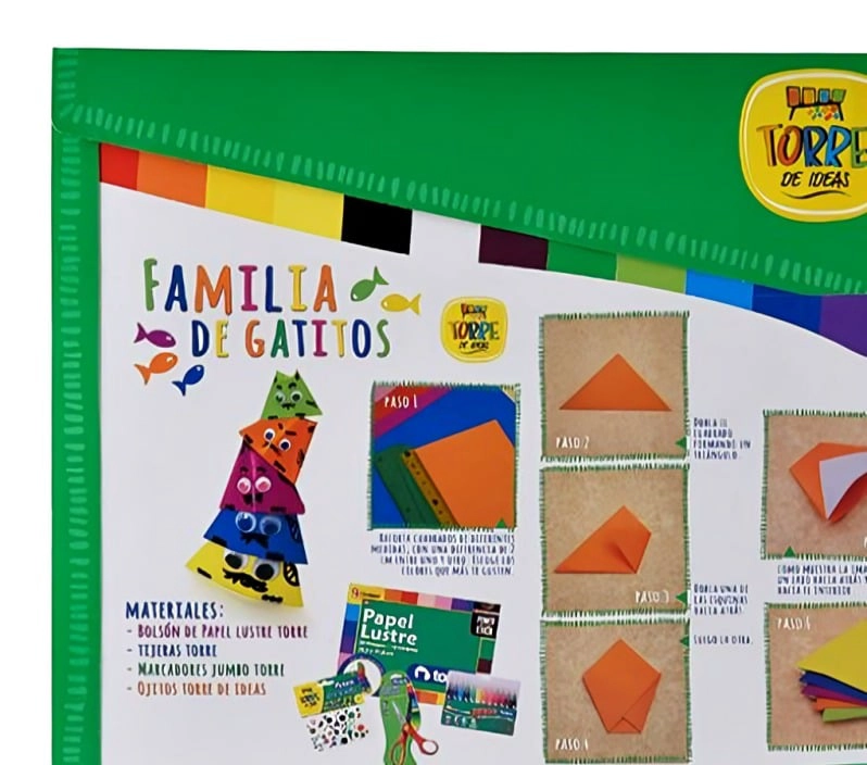 PACK 3 BOLSON PAPEL LUSTRE 20 HOJAS – TORRE - 1