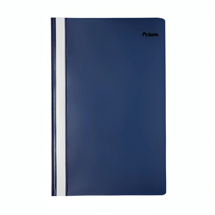 PACK 4 CARPETA PVC PLAST FILE OFICIO AZUL - 2