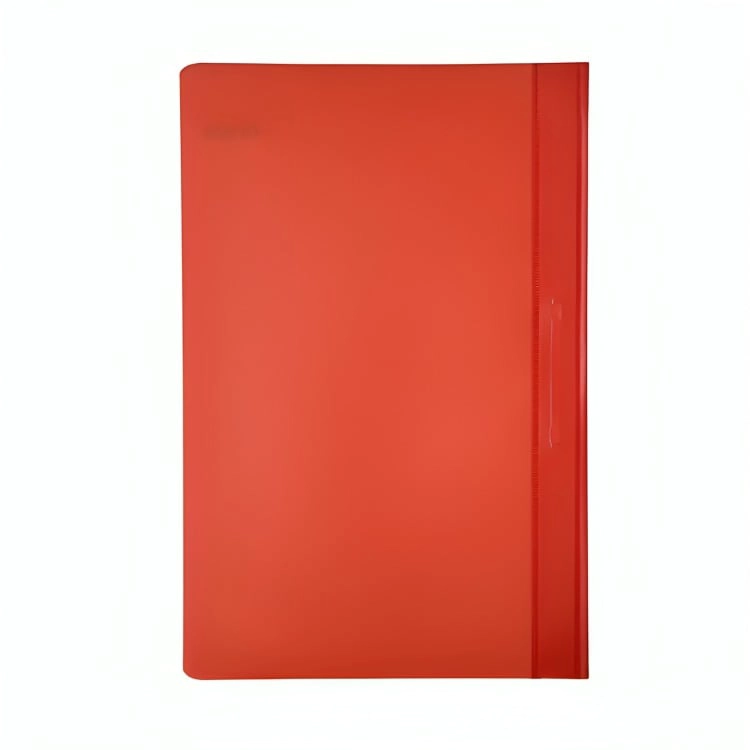 PACK 4 CARPETA PVC PLAST FILE OFICIO ROJO - 2