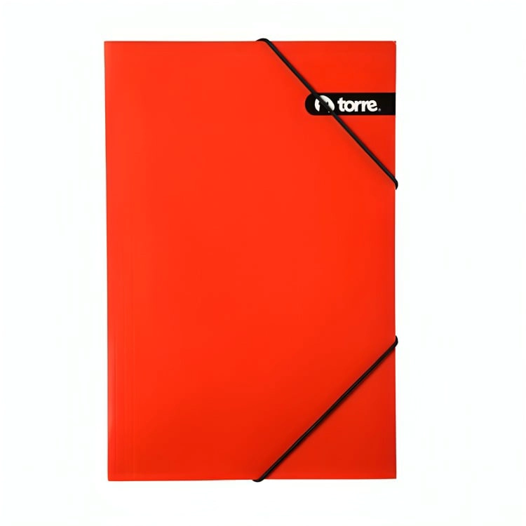 PACK 4 CARPETA OFICIO CARTERA  ROJA - 2