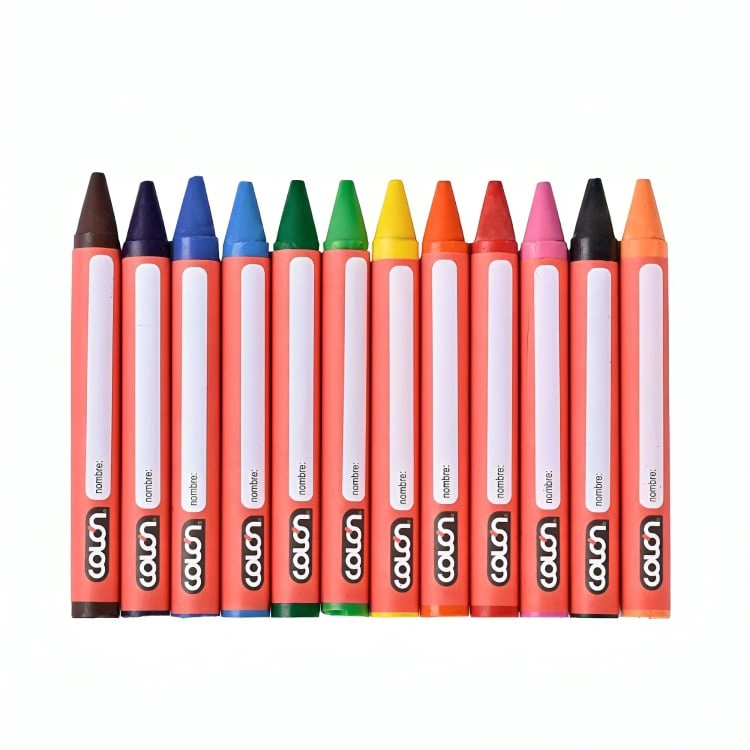 PACK 4 LAPICES CERA JUMBO 12 COLORES - 3