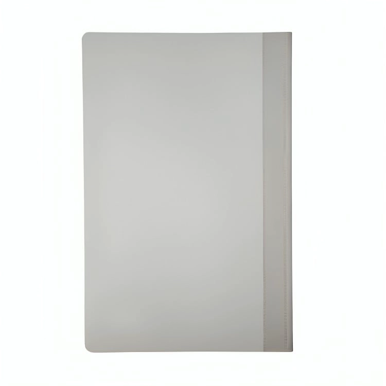 PACK 4 CARPETA PVC PLAST FILE OFICIO GRIS - 3
