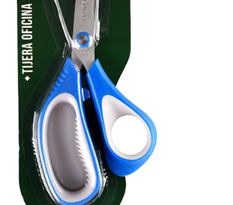 PACK 3 TIJERA DE OFICINA 8.25″ ERGONOMICA BLISTER – TORRE - 3