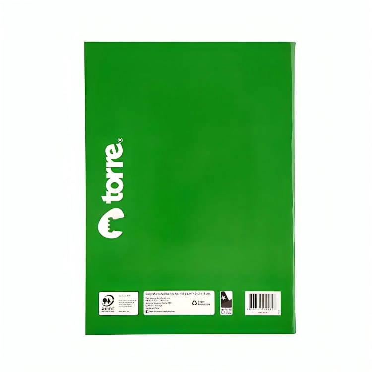 PACK 4 CUADERNO COLLEGE CALIGRAFIA VERTICAL 100 HOJAS - 2