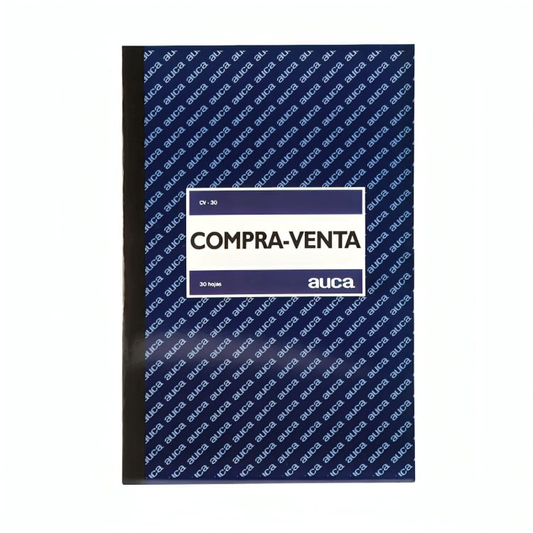 PACK 3 LIBRO COMPRA-VENTA 30 HOJAS – AUCA - 2
