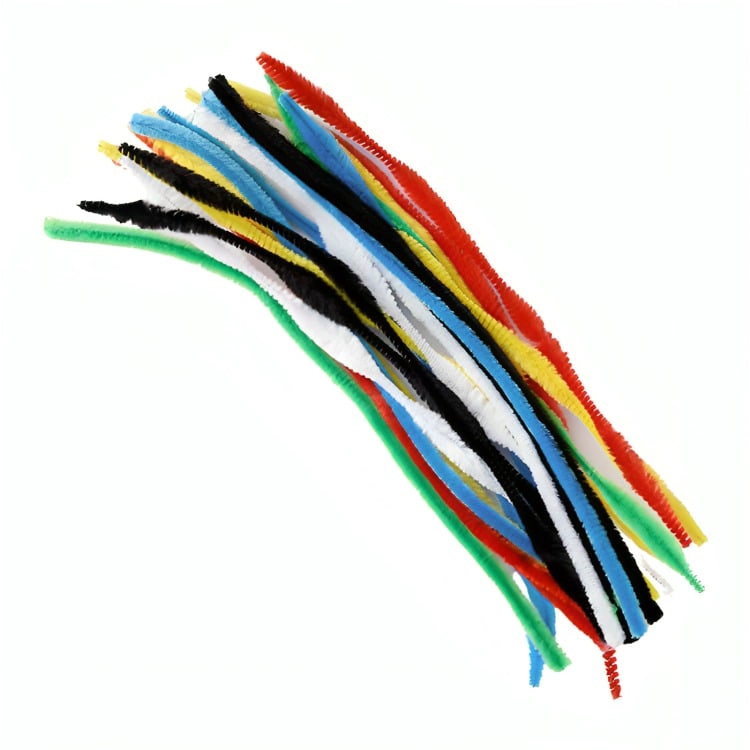PACK 4 VARILLAS DE CHENILLE COLORES - 3
