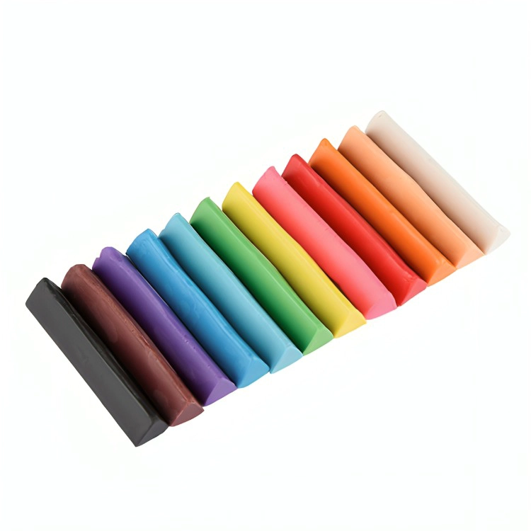 PACK 4 PLASTICINA TRIANGULAR 12 COLORES – TORRE - 2